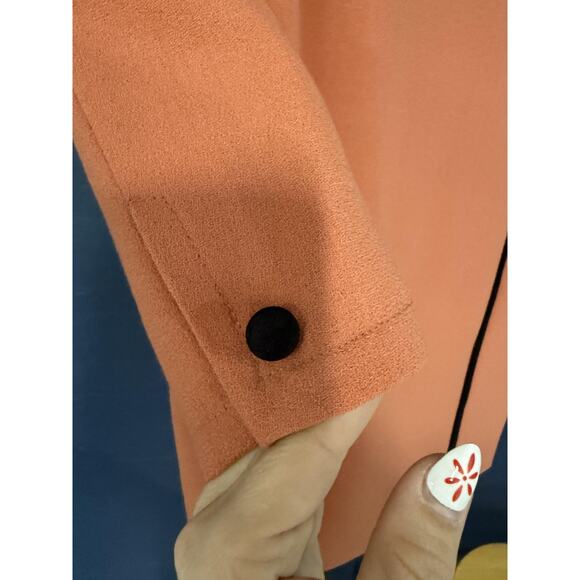 Vintage William Pearson Dress Womens 12 Long Sleeve Lined Bow 90s - Picture 3 of 9